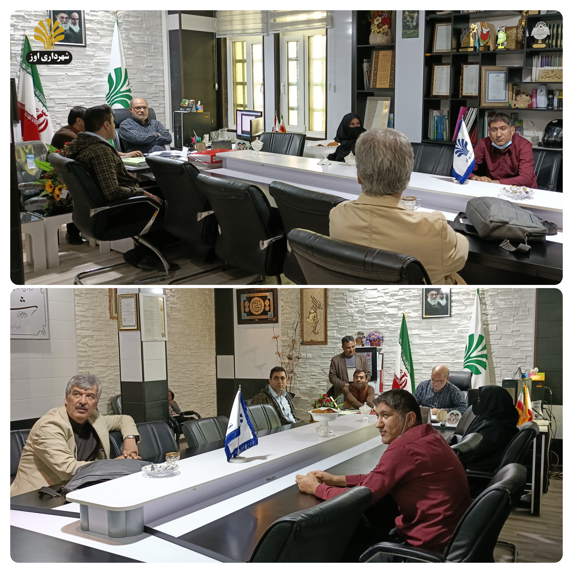 جلسه شورای ترافیک شهر با حضور شهردار اوز برگزار شد