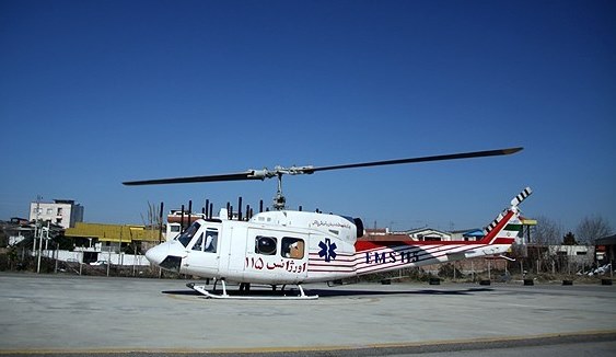 اورژانس هوایی لارستان راه اندازی می شود